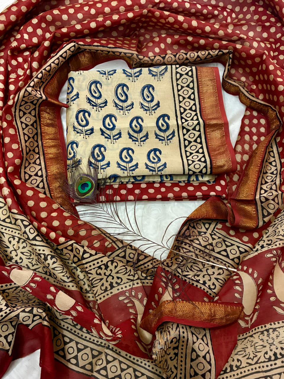 Women's Maheshwari Suit | Exclusive Premium Collection