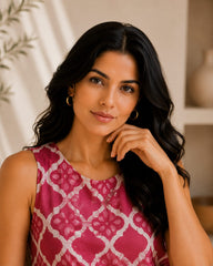 Elegant Hand Block Print Cotton Co-ord Set