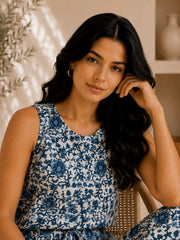 Elegant Handcrafted Cotton Co-ord Set