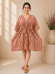 Women's Pure Cotton Short Kaftan | Free Size Collection