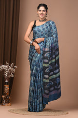 Pure Elegance Ajrakh Modal Silk Saree