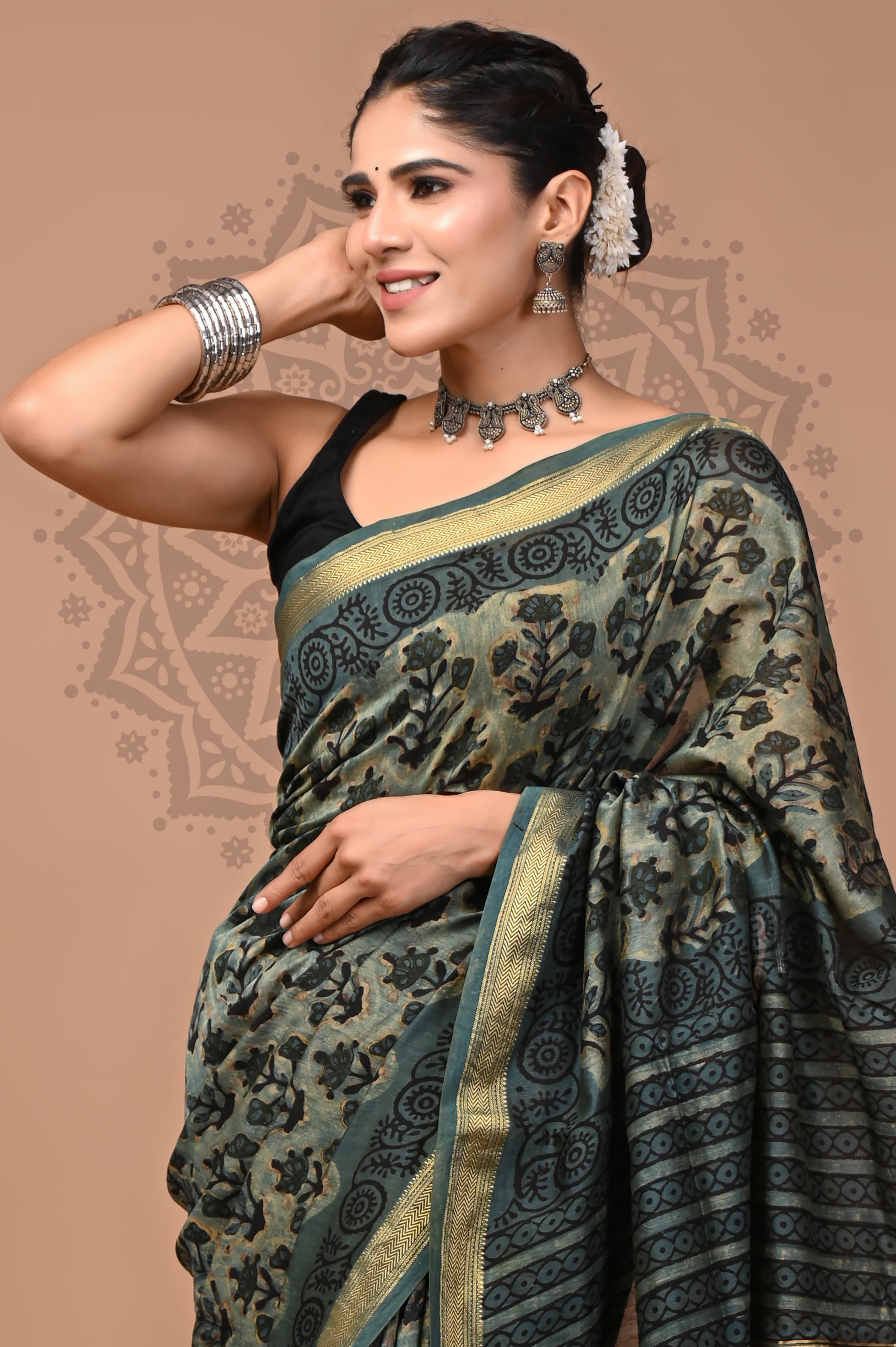 Traditional Maheshwari Silk Saree Collection