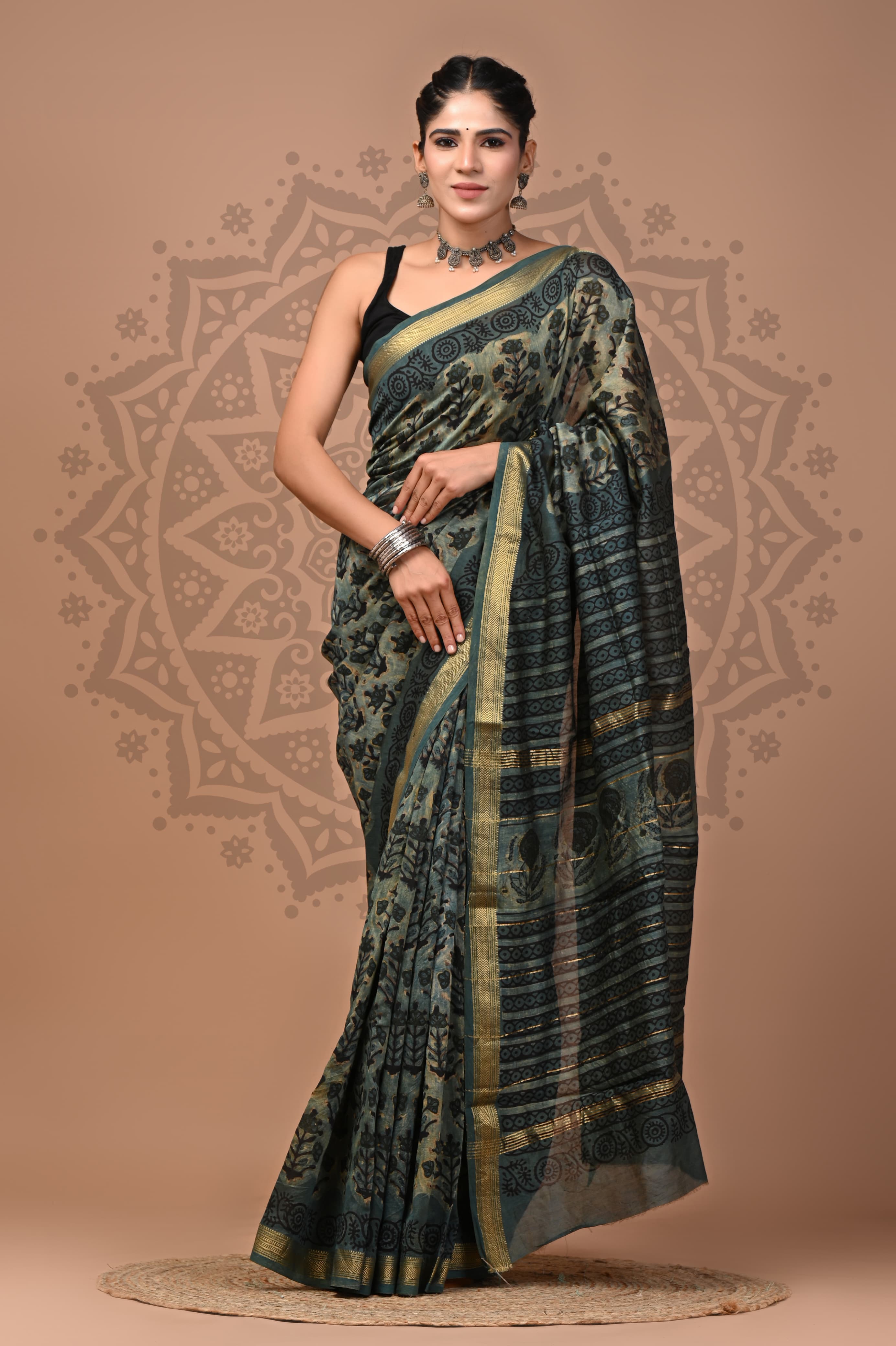 Traditional Maheshwari Silk Saree Collection