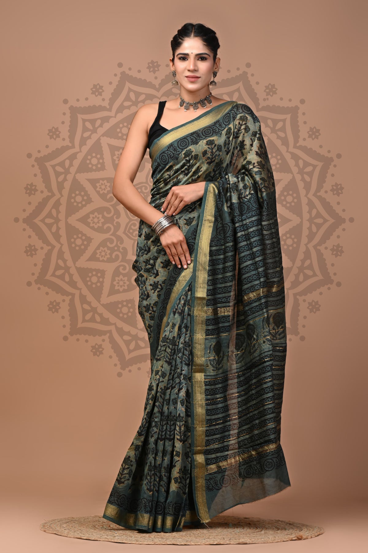 Traditional Maheshwari Silk Saree Collection