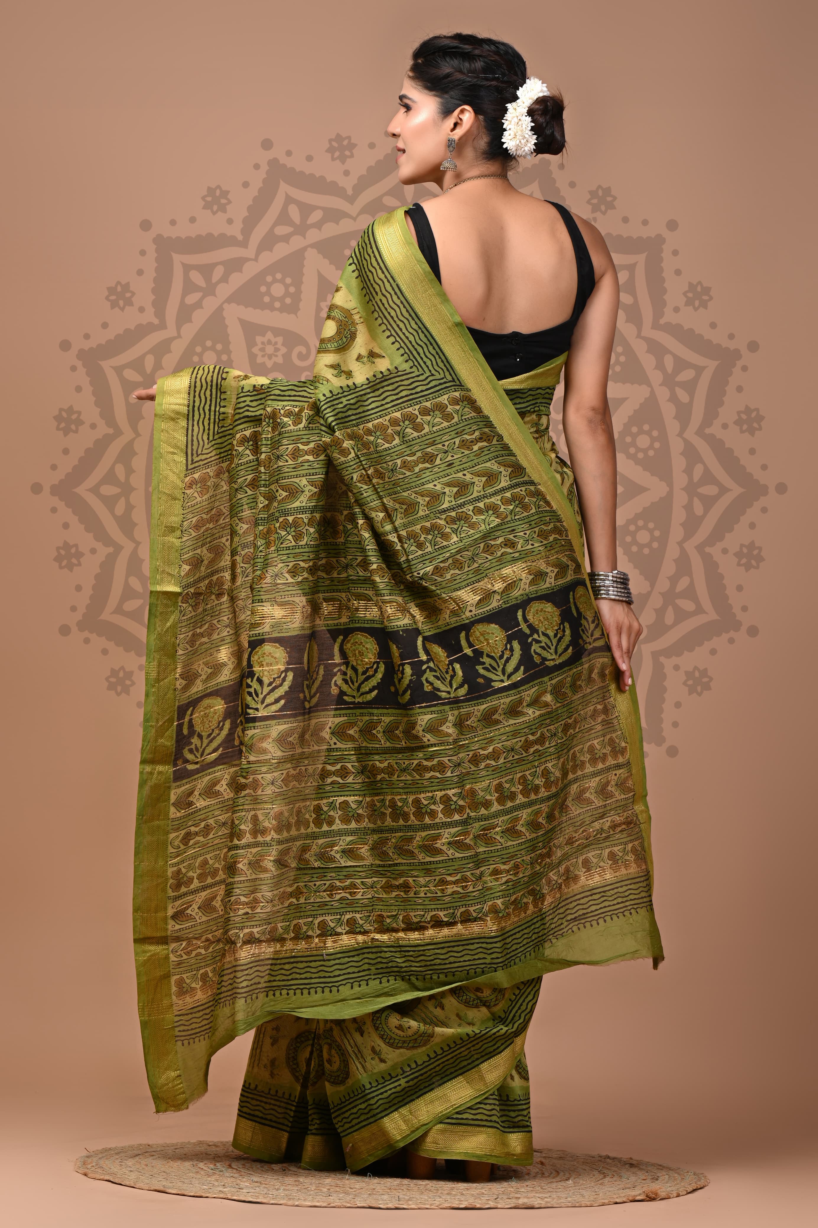 Graceful Maheshwari Silk Saree Collection