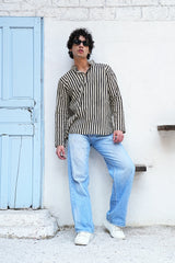 Pure Cotton Hand Block Print Short Kurta | Full Sleeve