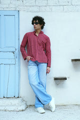 Men's Ethnic Hand Block Print Cotton Kurta