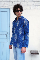 Breathable Pure Cotton Hand Block Print Short Kurta