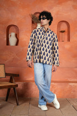 Designer Hand Block Printed Short Kurta