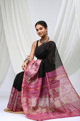 Special Chanderi Silk Saree with Blouse