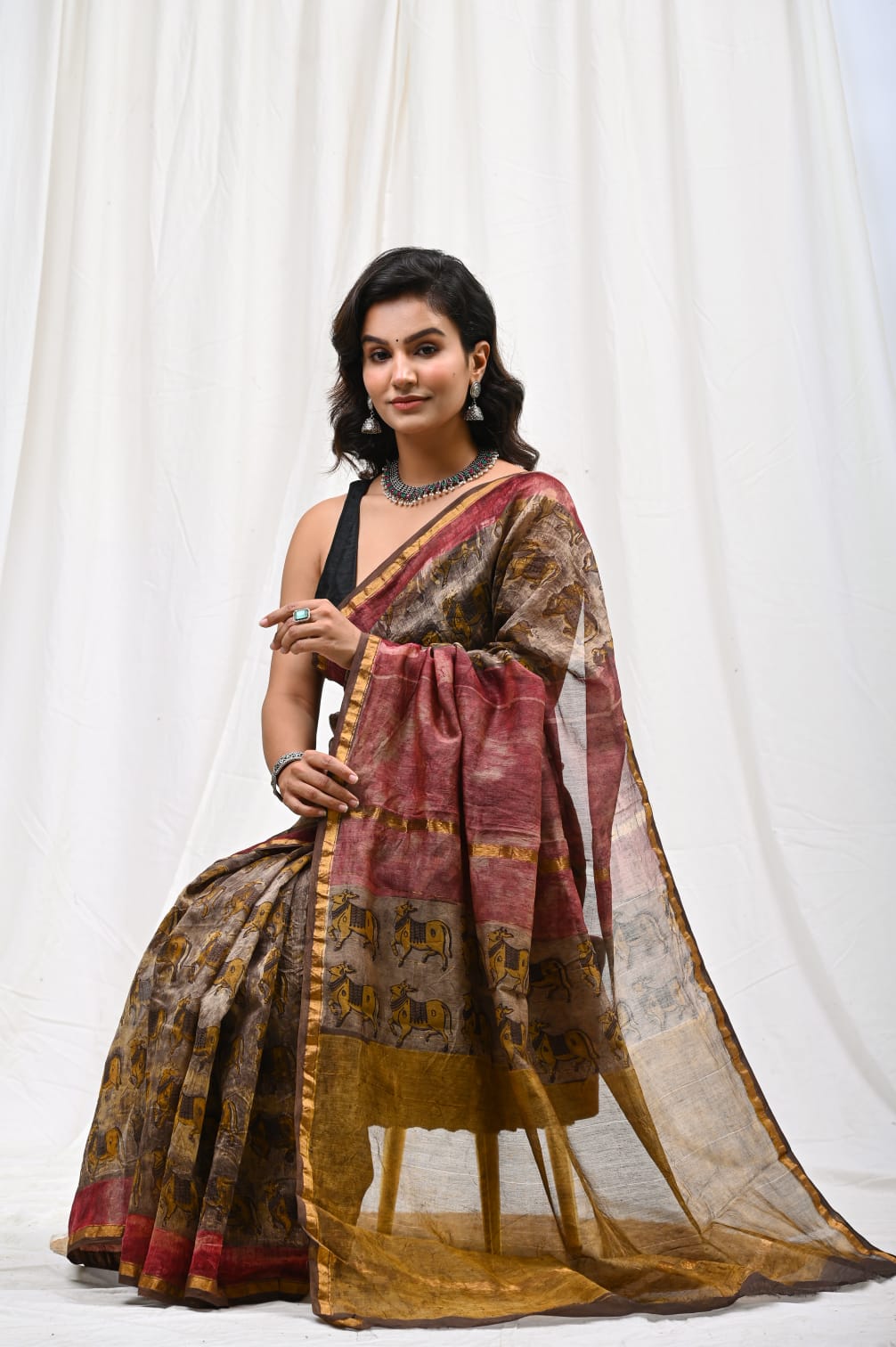 Traditional Luxury Chanderi Silk Saree Collection