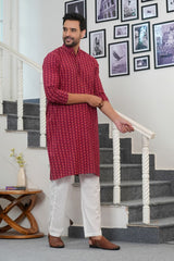 Men's Kurta | Classic Pure Cotton Long Kurta