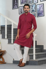 Men's Kurta | Classic Pure Cotton Long Kurta