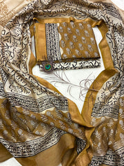 Women's Maheshwari Suit | Premium Hand Block Printed Collection