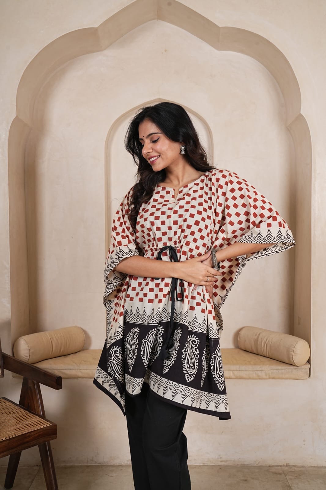 Women's Kaftan Co-Ord Set | Premium Pure Cotton Collection