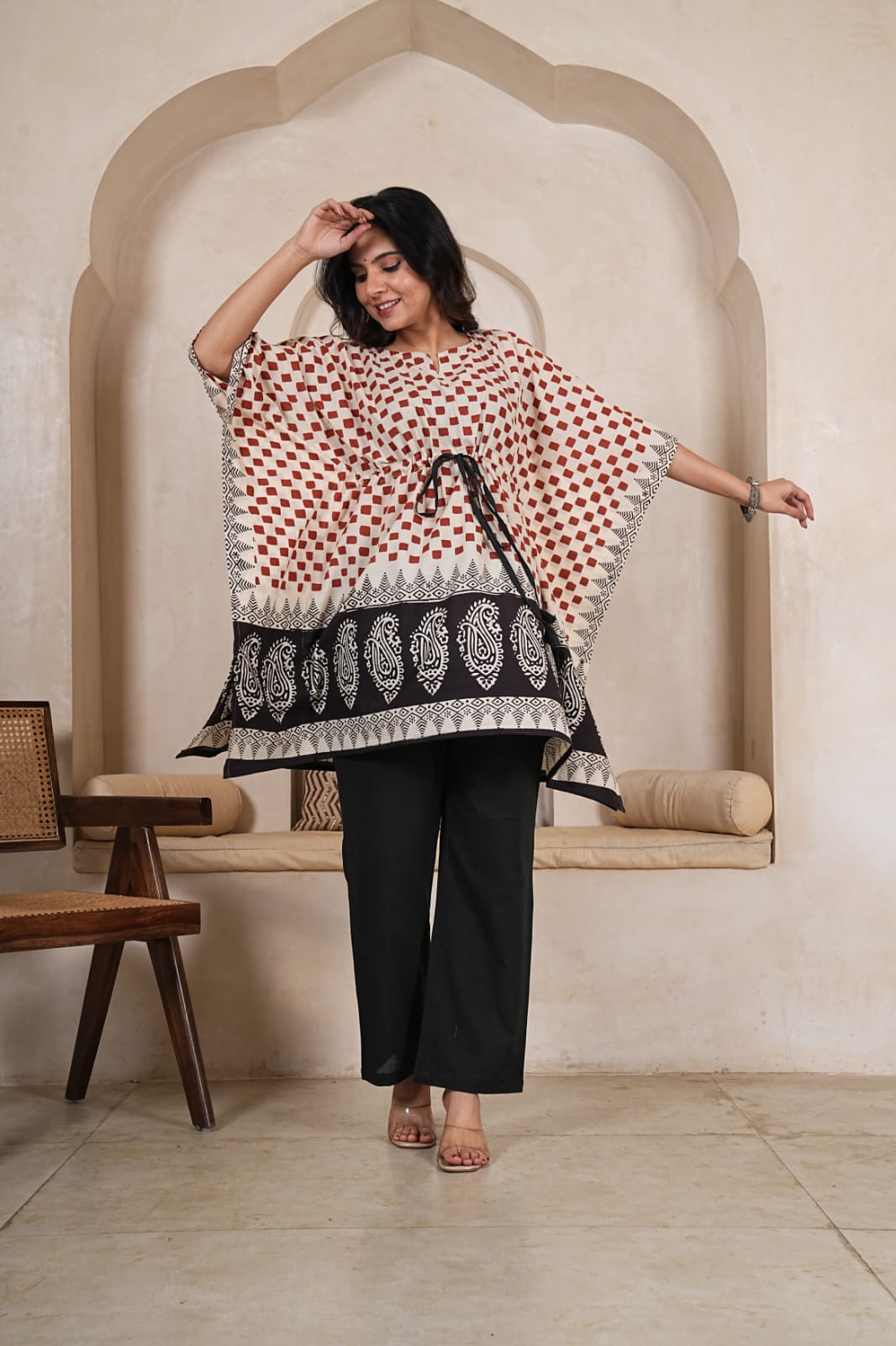 Women's Kaftan Co-Ord Set | Premium Pure Cotton Collection