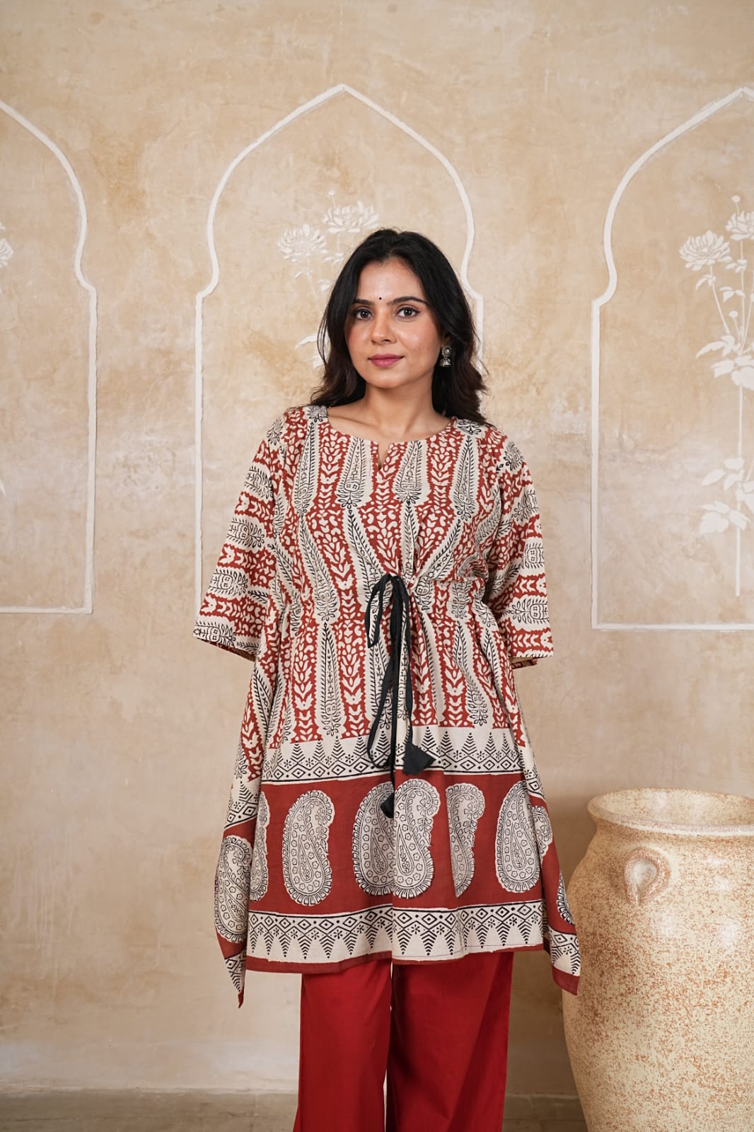 Women's Summer Co-Ord Set | Pure Cotton Kaftan Style