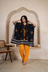 Women's Cotton Kaftan  Lounge Co-Ord Set | Jaipur Hand Block Print