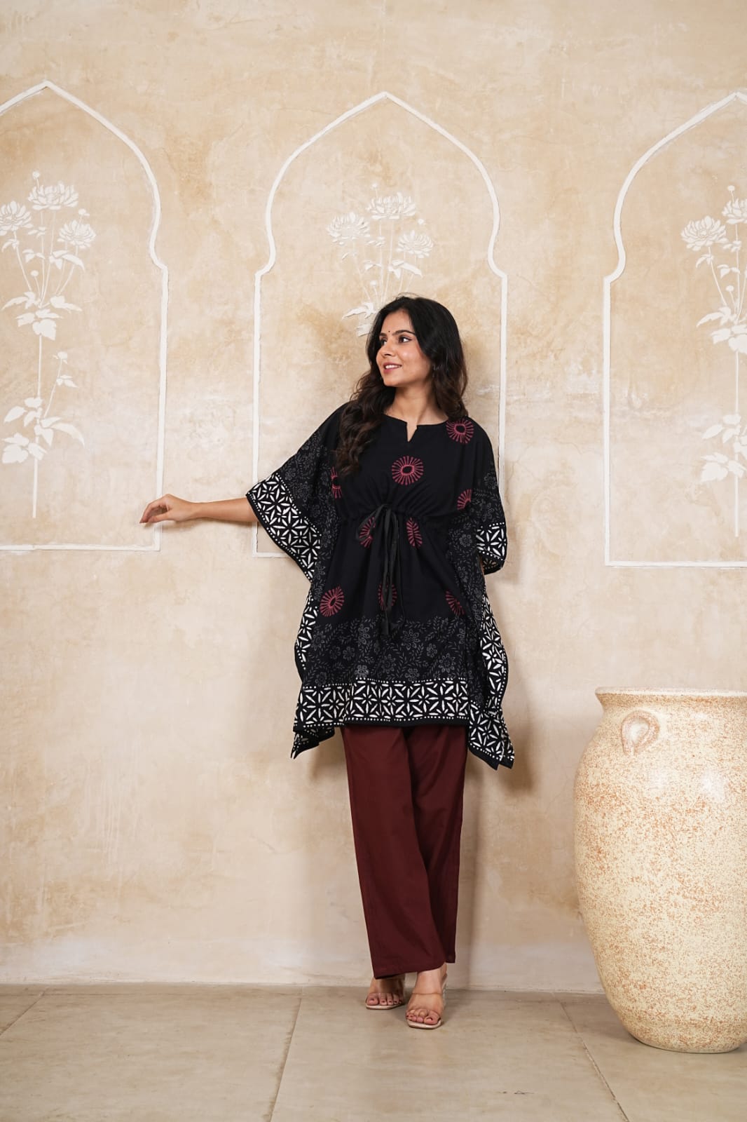 Women's Ethnic Co-Ord Set | Hand Block Printed Cotton