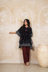 Women's Ethnic Co-Ord Set | Hand Block Printed Cotton