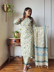Women's Premium Linen Suit Set | Office & Party Wear