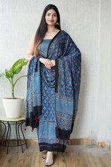 Ajrakh Modal Suit Set | Traditional Indian Craft