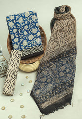 Cotton Suit With Kota Dupatta – Signature Ethnic Hand Block Collection