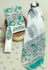 Cotton Suit With Kota Dupatta – Heritage Hand Block Cotton Suit
