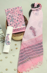 Cotton Suit With Kota Dupatta – Graceful Cotton Suit Set
