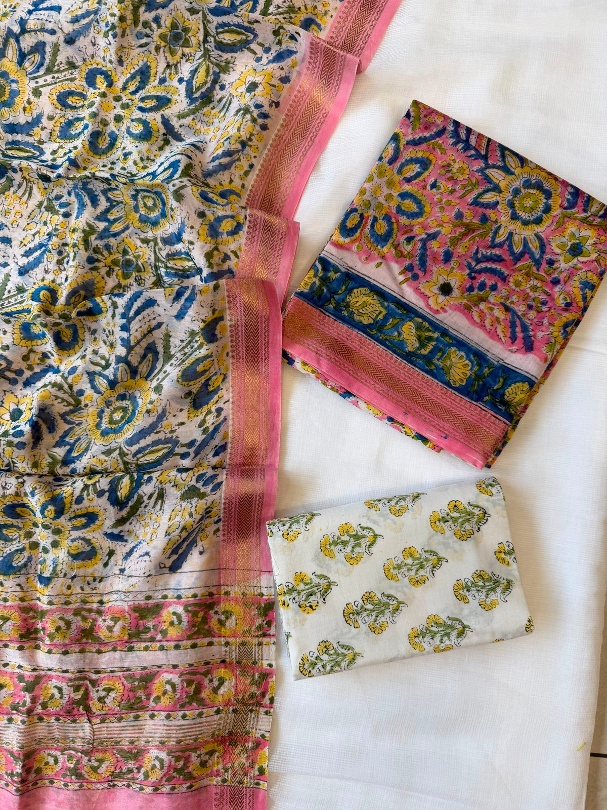 Maheshwari Suit | Premium Hand Block Printed Ethnic Suit