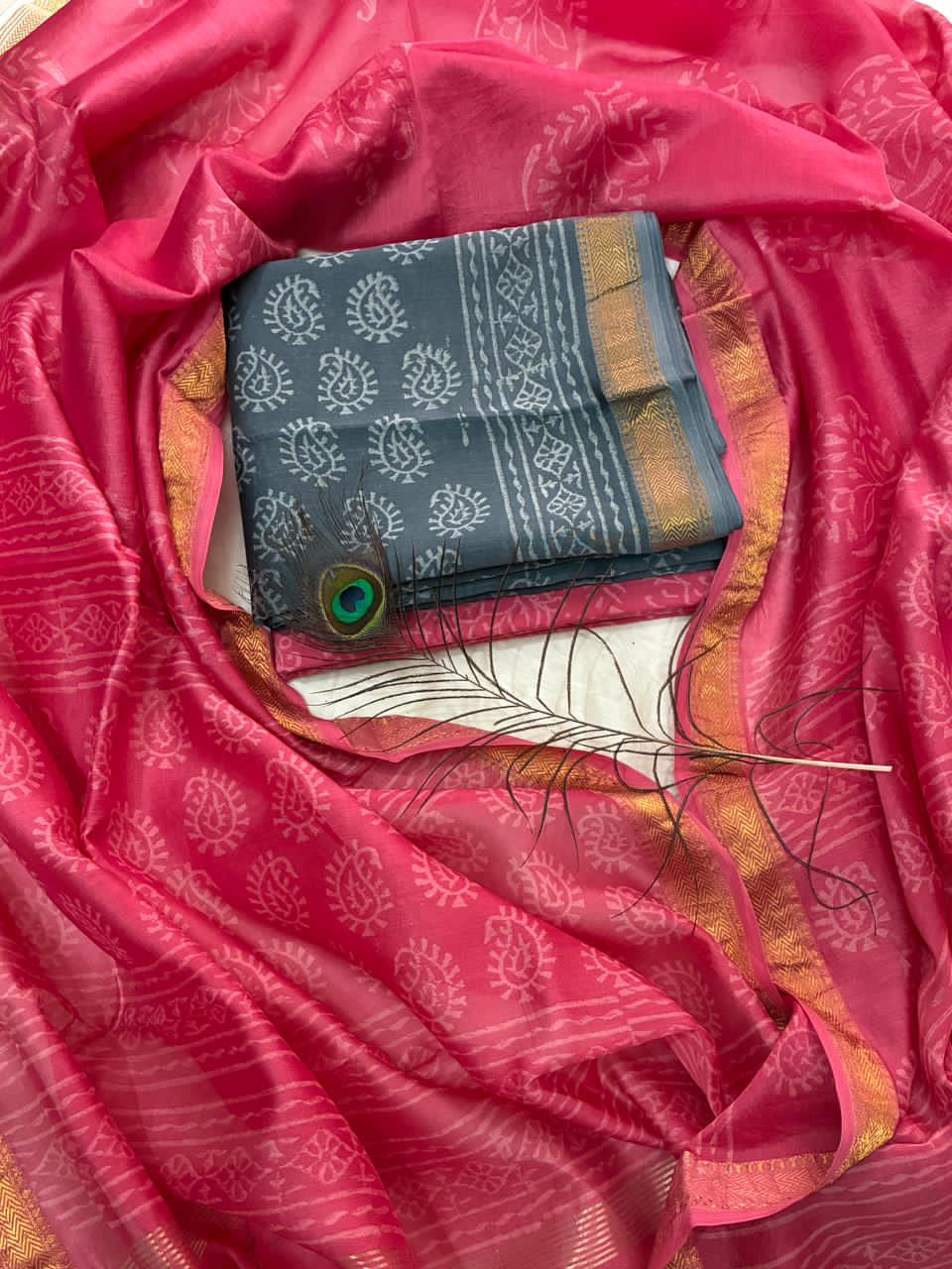 Maheswari Silk Suit
