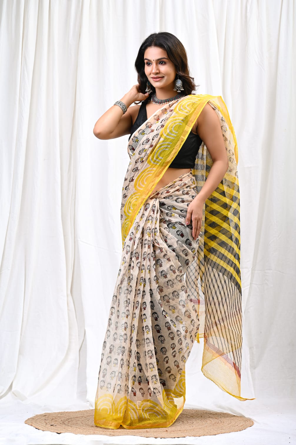 Elegant Kota Doria Saree