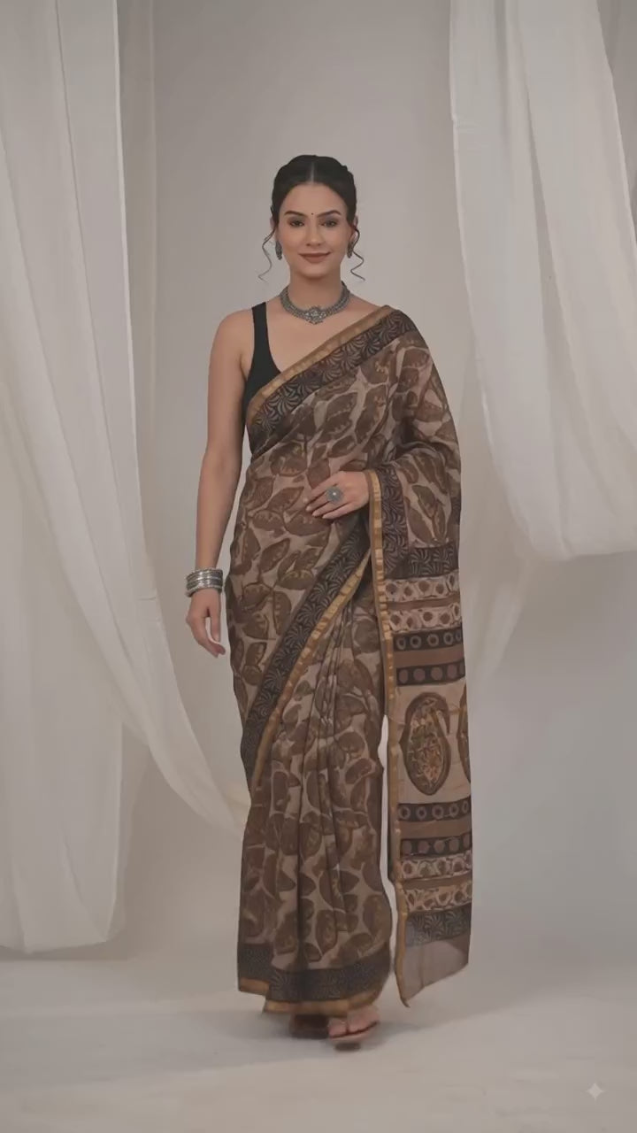 The Royal Chanderi Silk Saree